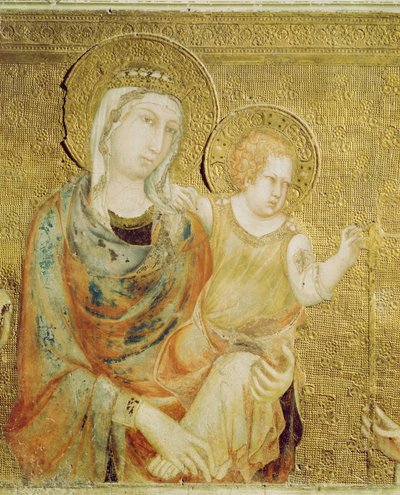 Madonna en kind door Simone Martini